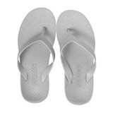 Archline Balance Orthotic Thongs - White/White