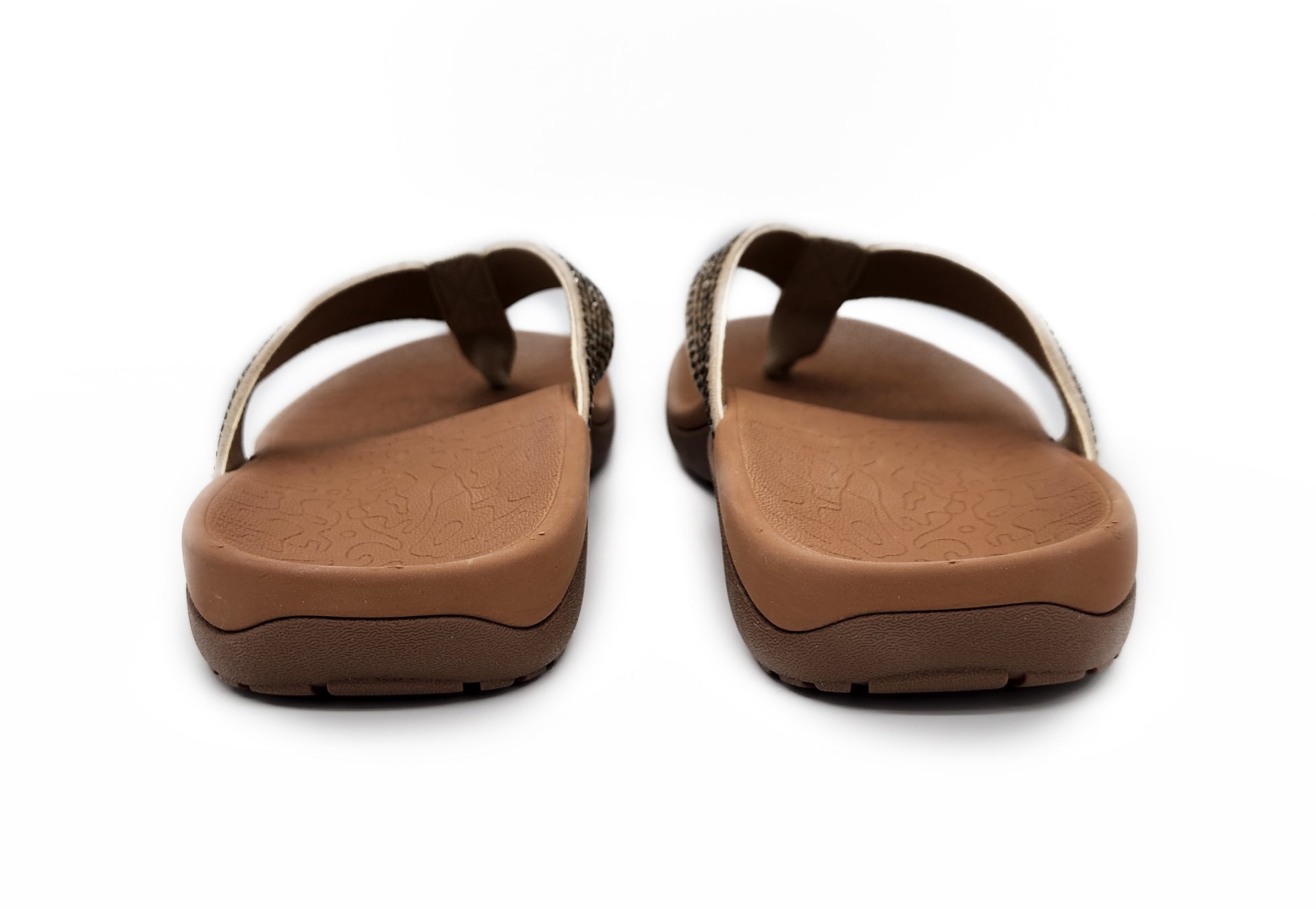 Axign Premium Bling Orthotic Thongs - Sand