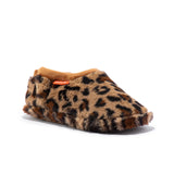 Archline Orthotic Slippers Closed – Leopard Tan