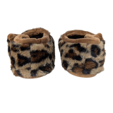 Archline Orthotic Slippers Closed – Leopard Tan
