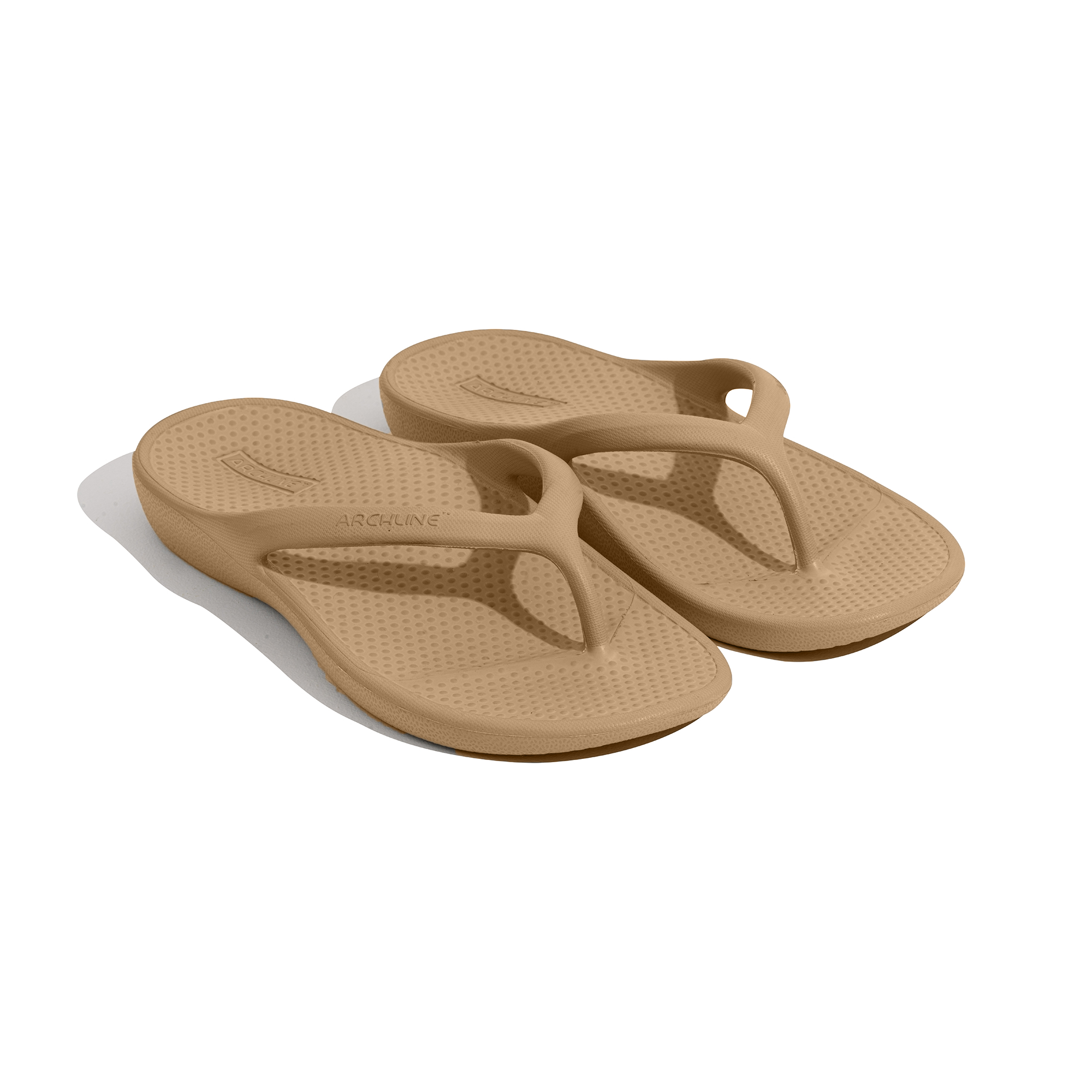 Archline Rebound Orthotic Thongs - Sand