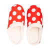 Archline Orthotic Slippers Slip-On – Red with White Polkadots