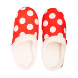 Archline Orthotic Slippers Slip-On – Red with White Polkadots