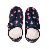 Archline Orthotic Slippers Plus – Navy with Hearts