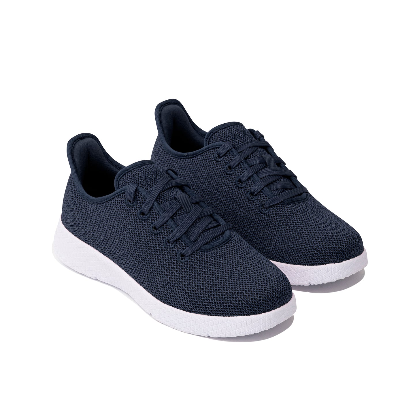 Axign River V2 Lightweight Casual Orthotic Shoe - Navy with White Sole