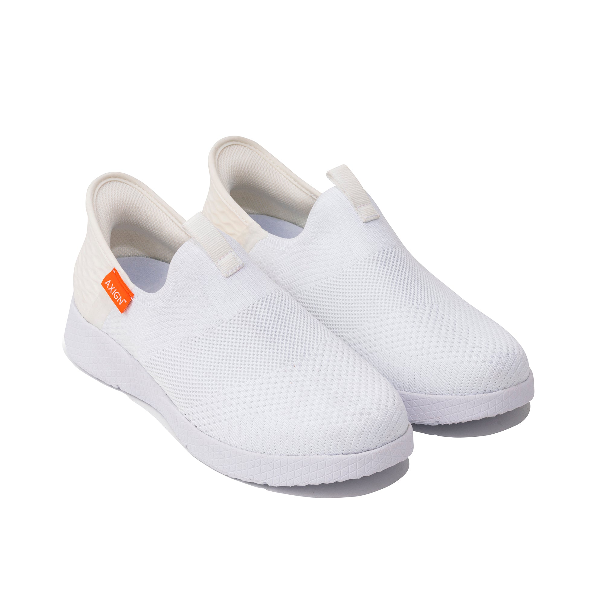 Axign Slipstream Lightweight Slip-On Orthotic Shoe - White
