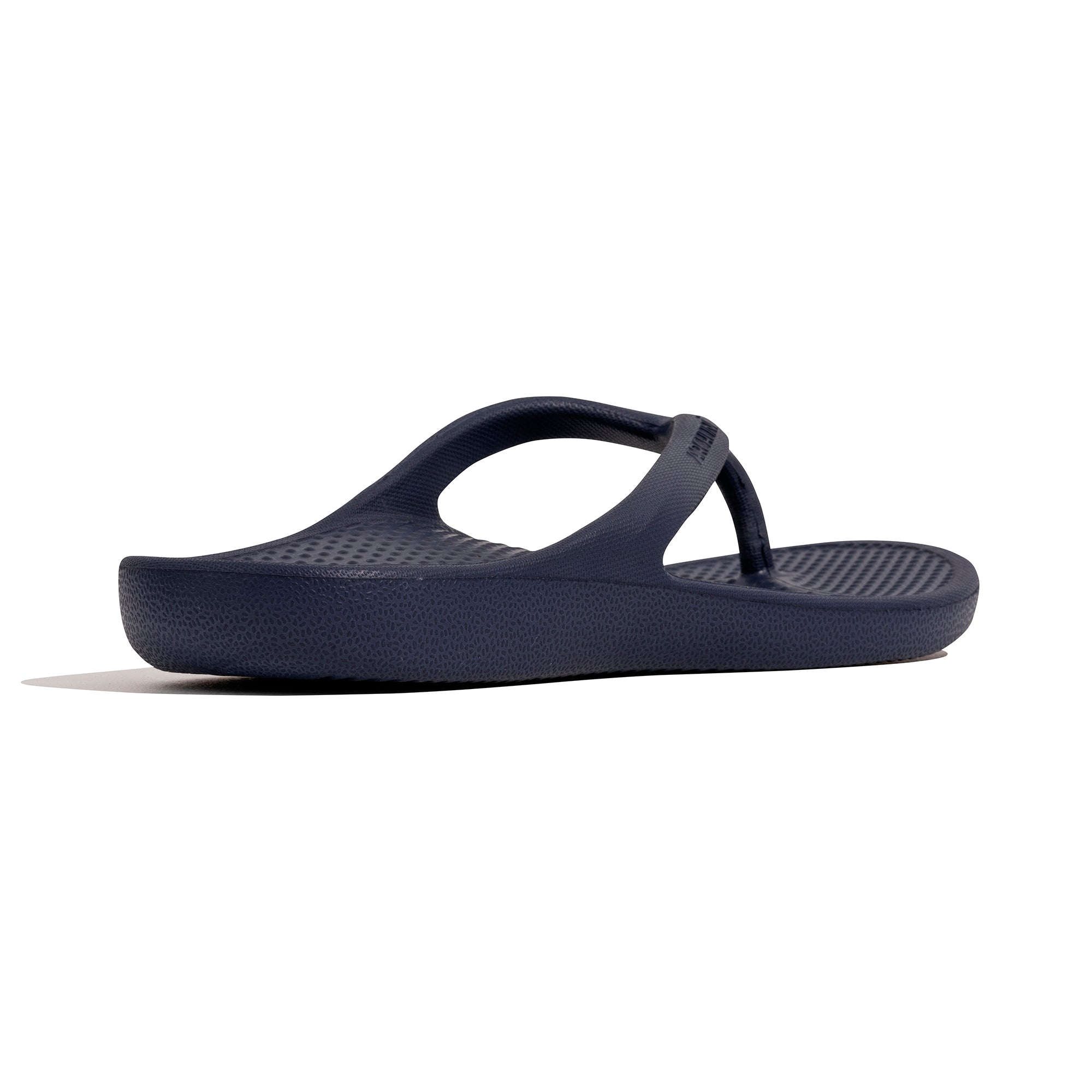 Archline Rebound Orthotic Thongs - Navy | Foot Pain Plantar Fasciitis ...