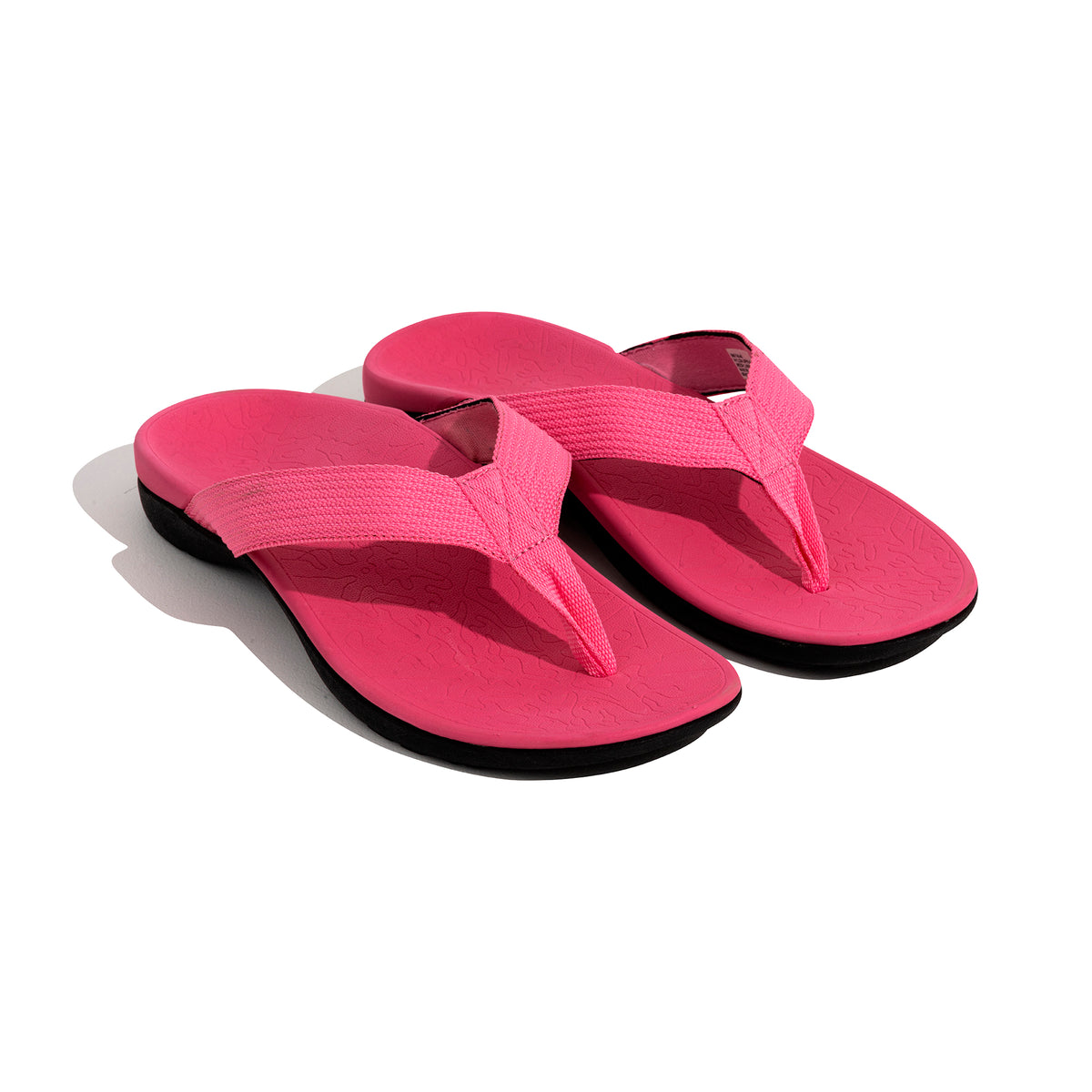 Pink Orthotics Axign Orthotic Thongs Flip Flops – Pink | Plantar Fasciitis Heel Pain ...