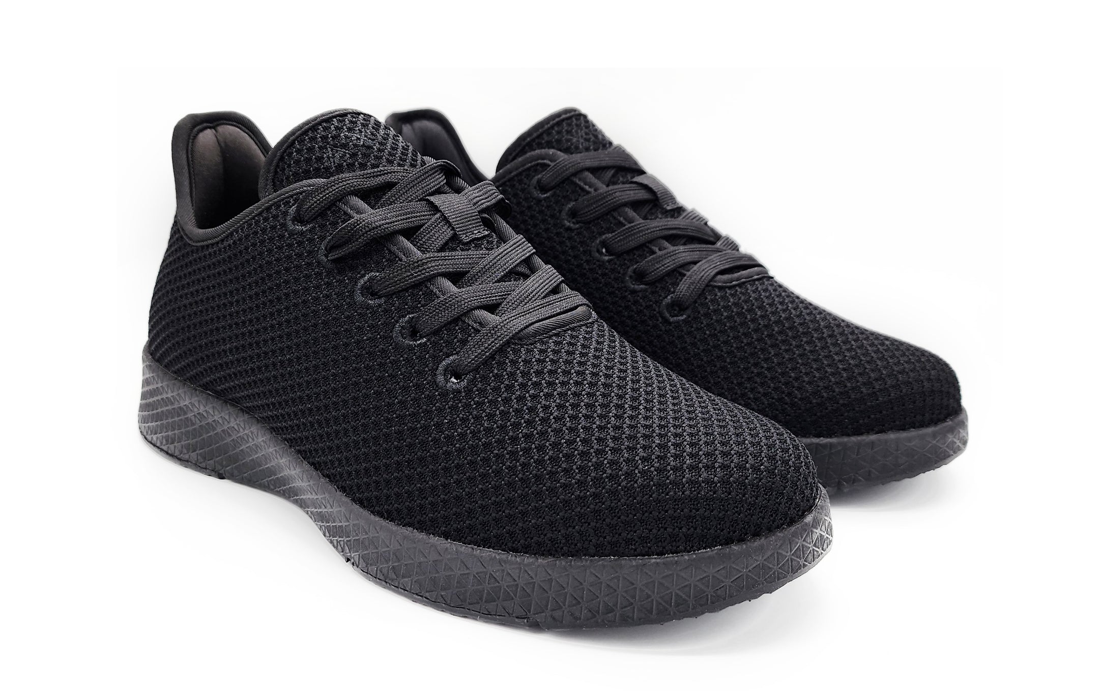 Axign River V2 Lightweight Casual Orthotic Shoe Full Black Axign