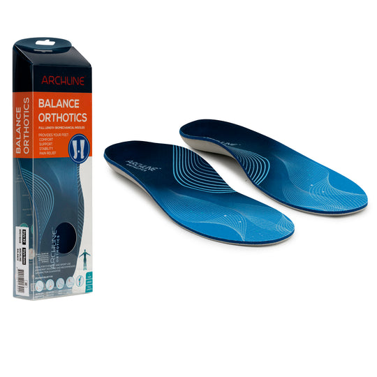 Archline Orthotic Insoles Met Dome – Full Length (Unisex)