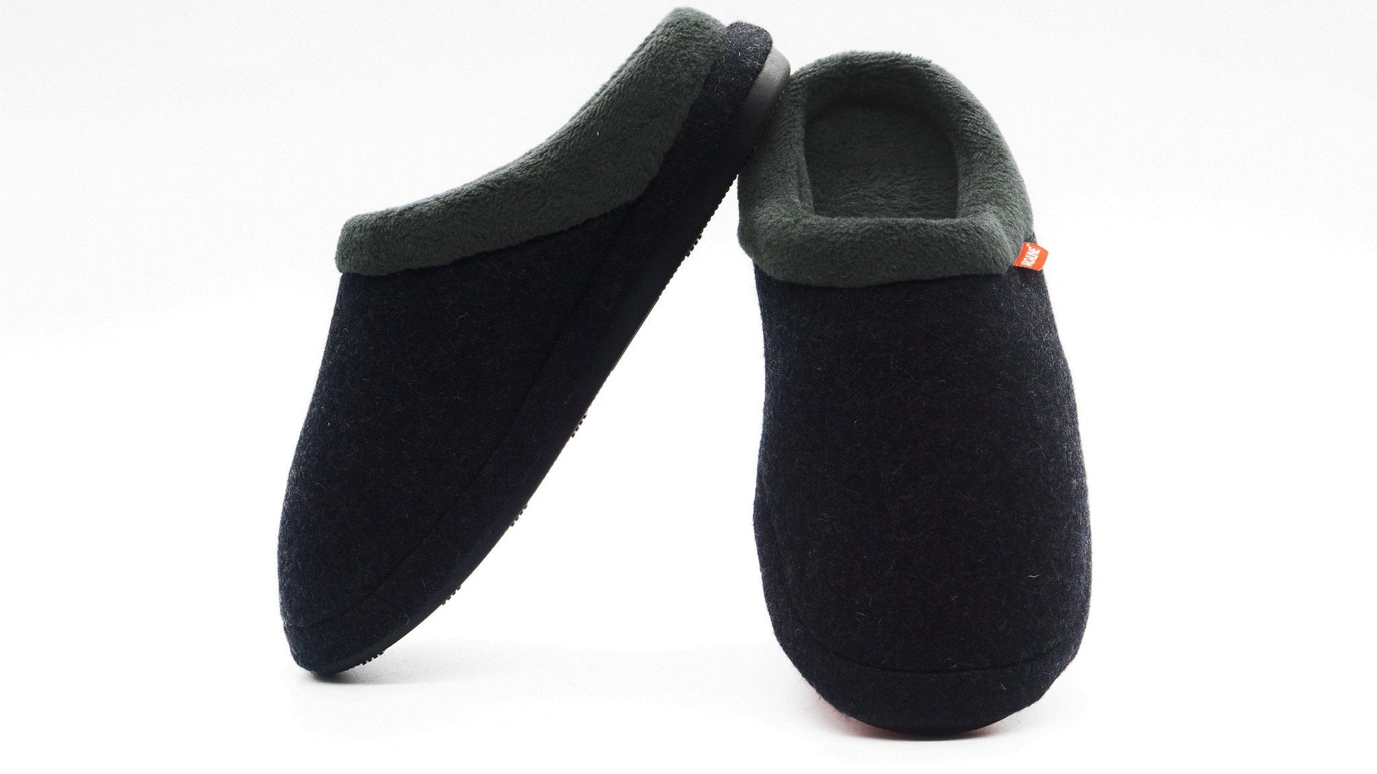 Archline Orthotic Slippers Slip-On – Charcoal Marl – Axign Medical Footwear