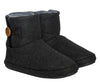 Archline Orthotic Ugg Boot Slippers – Charcoal Marl