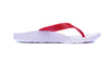 Archline Balance Orthotic Thongs - White/Red