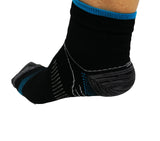 Running Socks Blue/Black