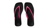 Archline Breeze Orthotic Thongs – Black/Pink